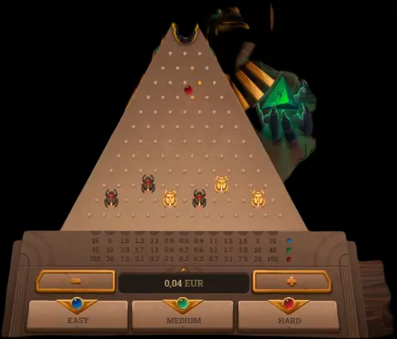 Inzetmogelijkheden in Plinko. Inzetmogelijkheden in Plinko.